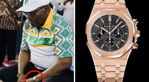 jacob zuma audemars piguet